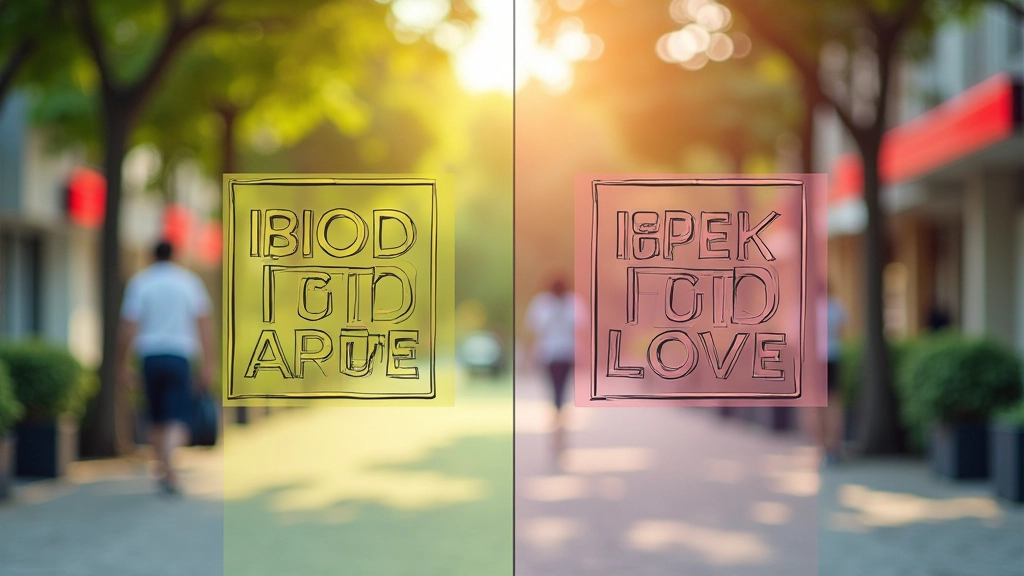 Color contrast demonstration showing accessible and inaccessible text combinations