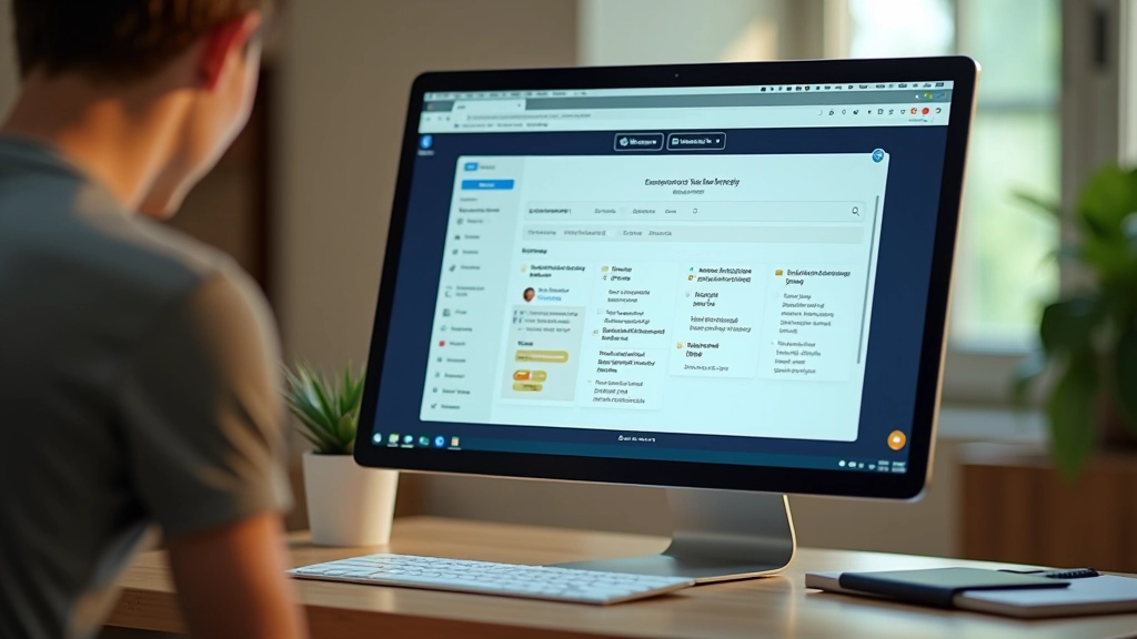 Educational platform with accessible course content and navigation