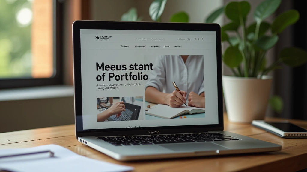 Personal portfolio website demonstrating inclusive design principles